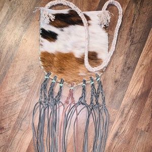 Handmade cowhide purse